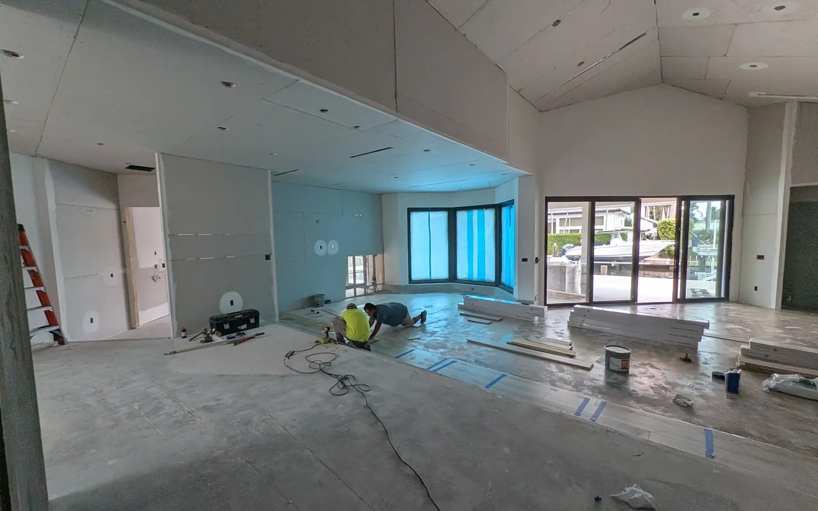 Clean, finished interior ready for move-in